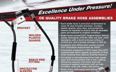 Sunsong OE Quality Brake Hose Assemblies