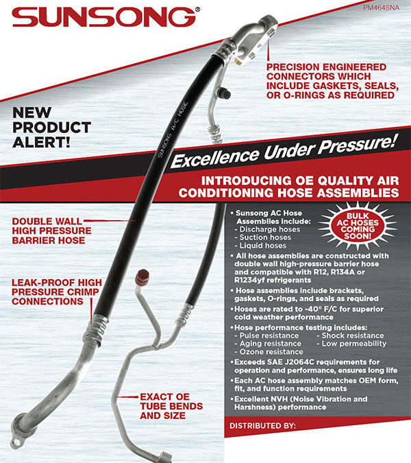 Introducing OE Quality Air Conditioning Hose Assemblies