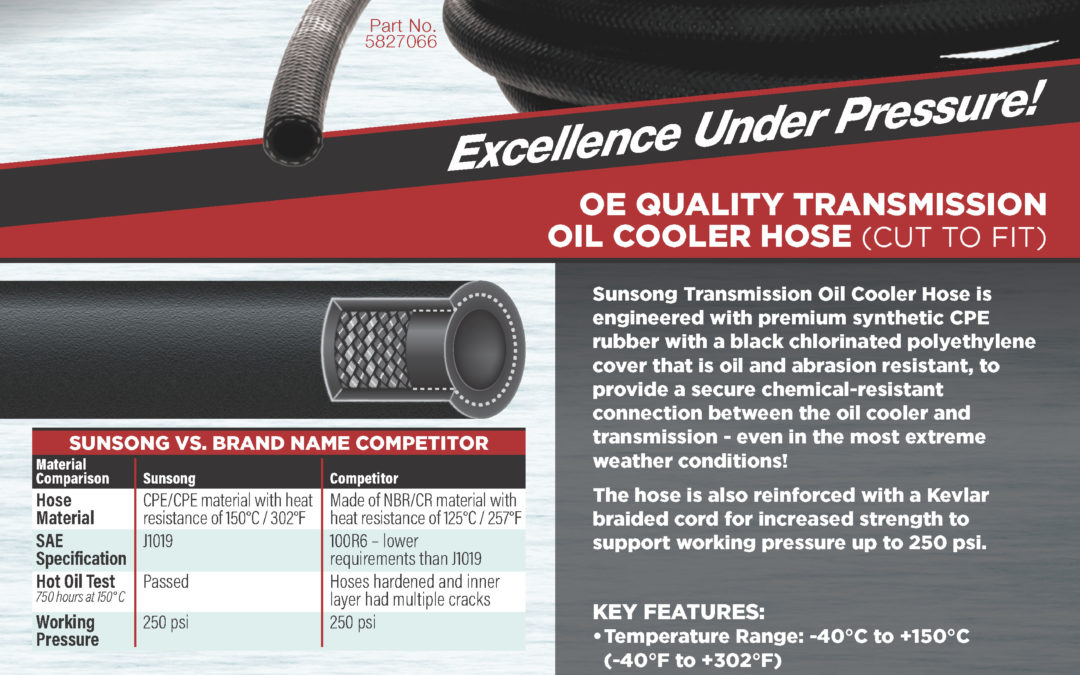 Sunsong Oil Cooler Hose Flyer