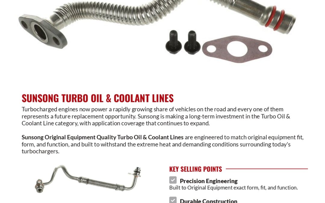Turbo Oil & Coolant Lines